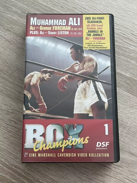 Box Champions 1 - Muhammad Ali / VHS Kassette / Rar