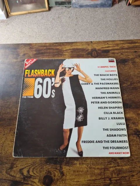 Flashback to the 60s - MFP DL1112 - 2LP - UK - 1987 - Rock - Pop - Compilation