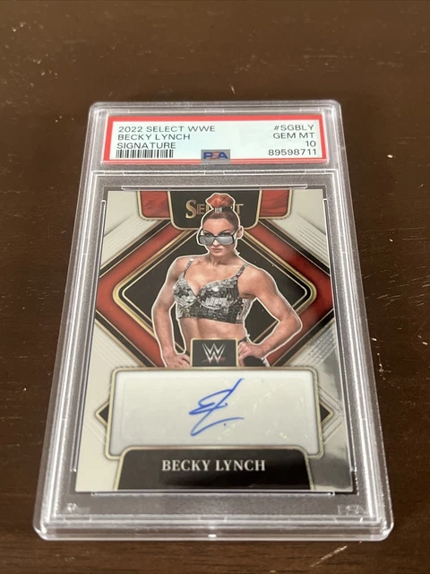 Photo A4 Becky Lynch Autographe Signée - Cadeau Pour Fans De WWE - Impression Haute Qualité Sur Support Noir Mat - 8