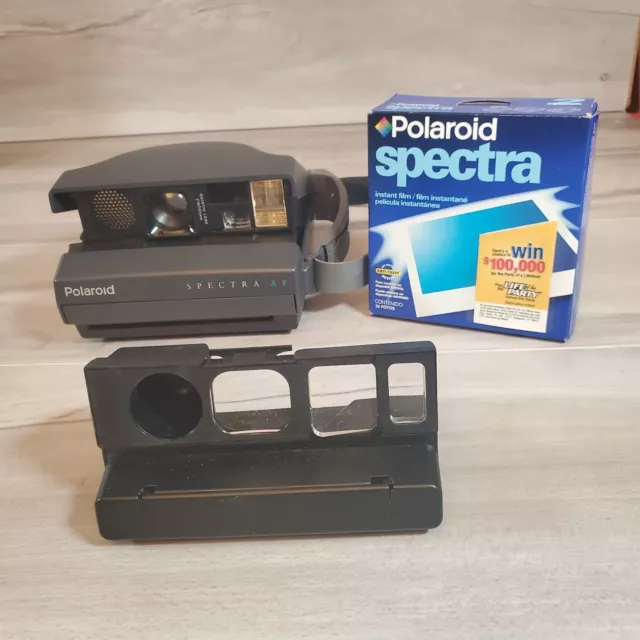 Polaroid Spectra Camera Film & Attachment AF Film Expired & Sealed Parts Repair