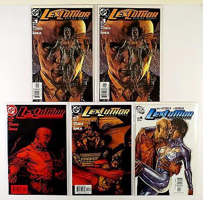 Lex Luthor Man Of Steel Dc Lot Of 5 Comics #1 1 2 3 4 (Vf/Nm)