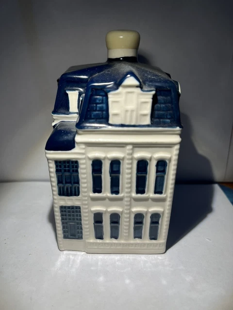 KLM Bols Blue Delft Miniature House - Number 91, 1575