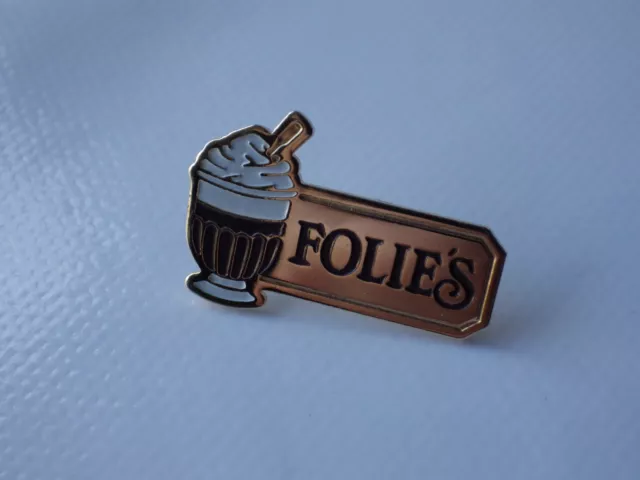 Pin's vintage épinglette Collector publicitaire FOLIE'S Lot 113