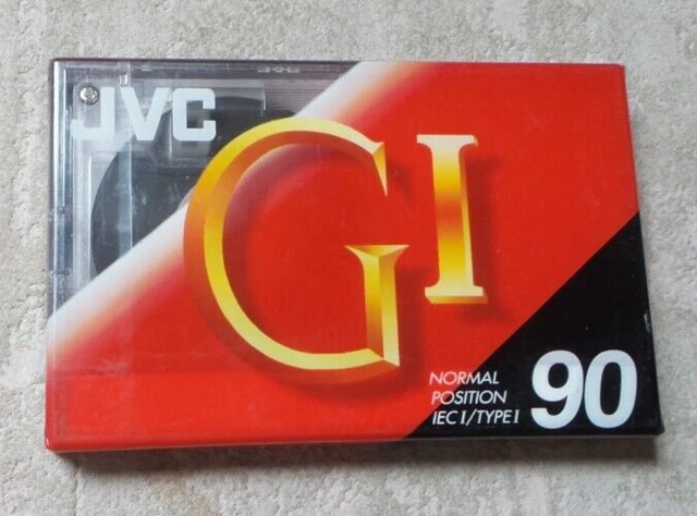 Lot De 2 Cassettes Audio JVC GI 90 B – Type I – Position Normale – K7