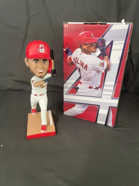 NIB St Louis Cardinals YADIER MOLINA Yadi Springfield Bobblehead SGA 7-31-21 HOF