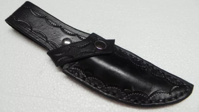 Hand Made  Leather Knife Sheath  4"