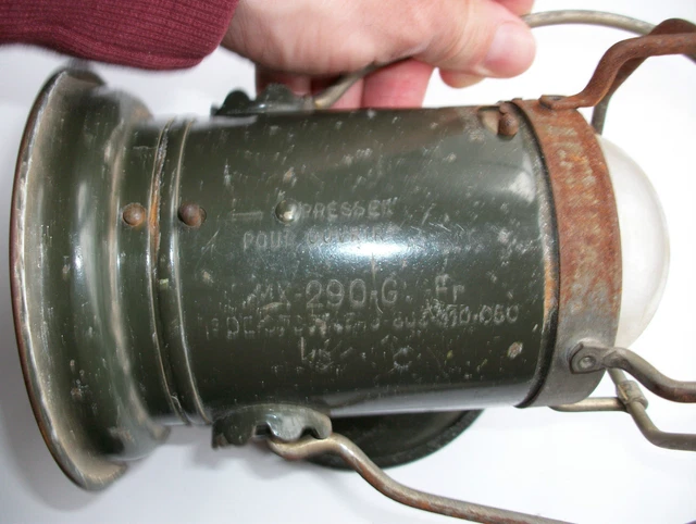 LAMPE PERNET MX-290-G-FR Armee De L'air Aviation Parachutage Lamp Air