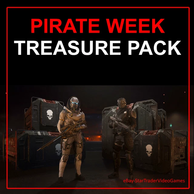 STAR CITIZEN Pirate Week Treasure Pack Armors Containers