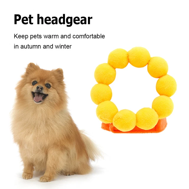 Dima de dibujos animados para gatos accesorios fotográficos poliéster perro sombrero decorativo para fiesta festival