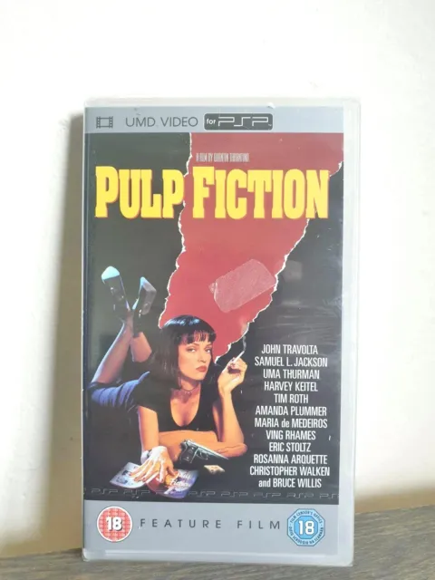 PSP Pulp Fiction UMD New And Sealed (Torn Seal) Region 2