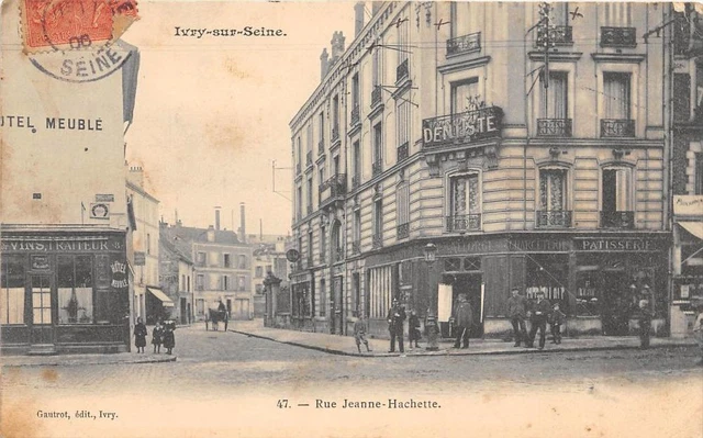Cpa 94 Ivry Sur Seine Rue Jeanne Hachette