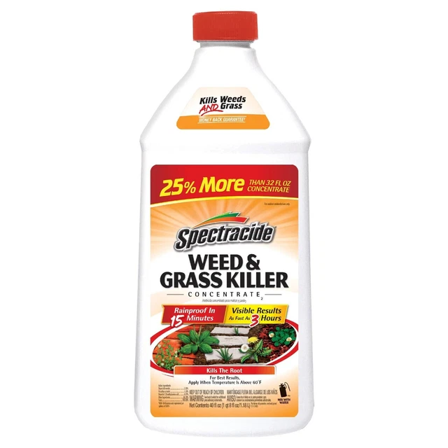 Weed And Grass Killer Concentrate40Oz,Use On Patios,Walkways,Do not ship toTX,WA