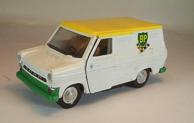 MODELLO RW CA.1/43 Ford Transit furgone con pubblicità originale anni ...