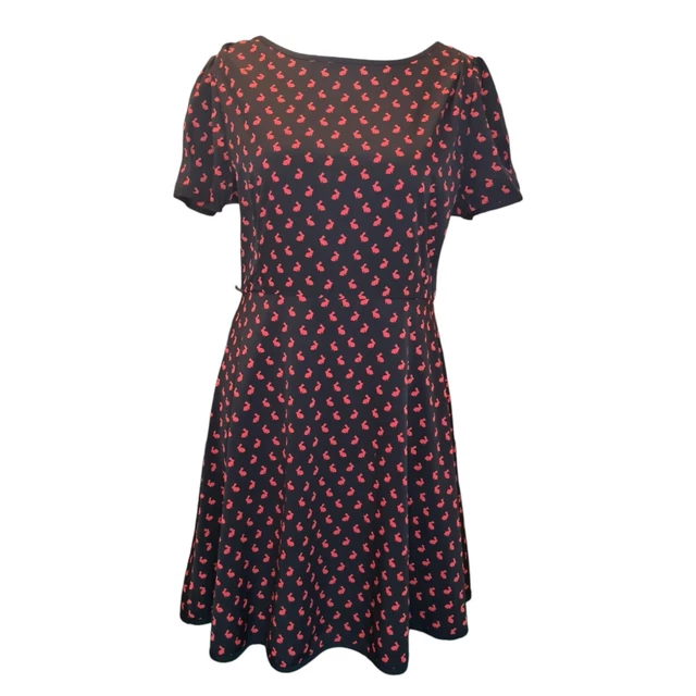 Oasis red boat print skater cheap dress