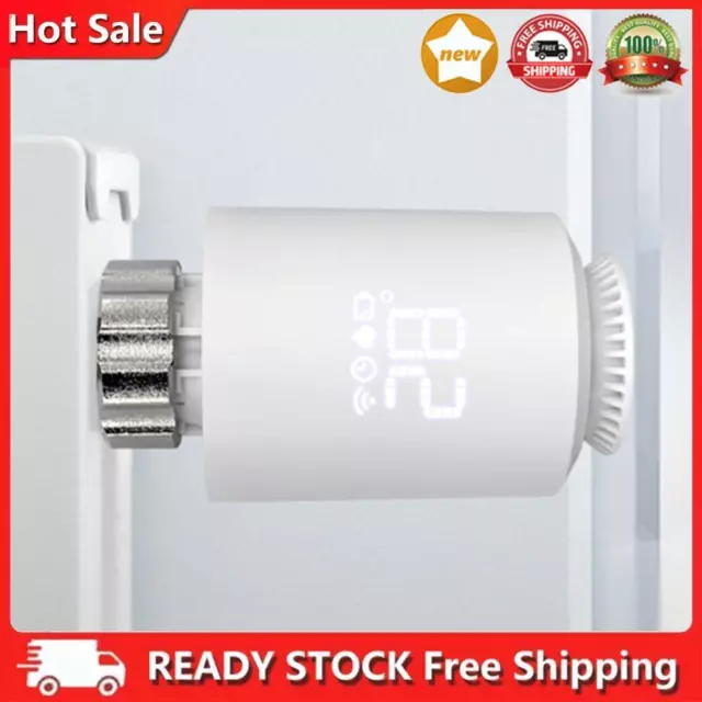 ZigBee Temperature Controller Weekly Programming Intelligent Thermostatic Valve