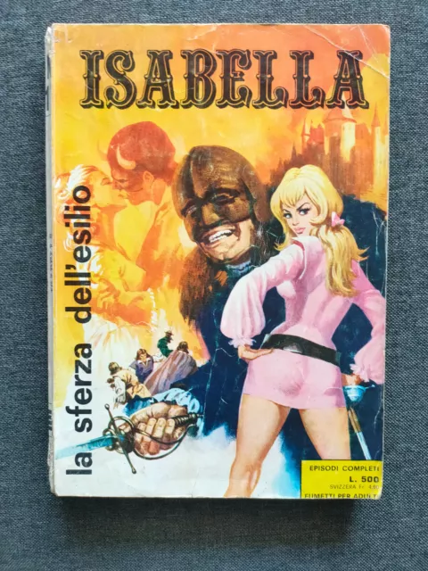 Isabella Gigante N 17 Elvipress 1970 Fumetto Erotico Epoca Vintage