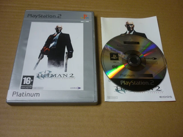 Hitman 2 Silent Assassin Sony Playstation 2 Ps2 Game Boxed With Manual