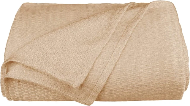 Bamboo Cooling Blanket King Size - Soft Thin Summer Blankets for Hot Sleepers, L