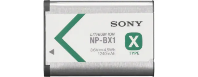 Batteria NP-BX1 RX100/HX300/WX300/RAS15 Sony NPBX1.CE