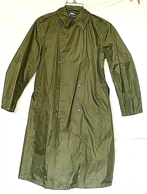 US ARMY NAMED Field Over Trench Coat (34R) £42.36 - PicClick UK