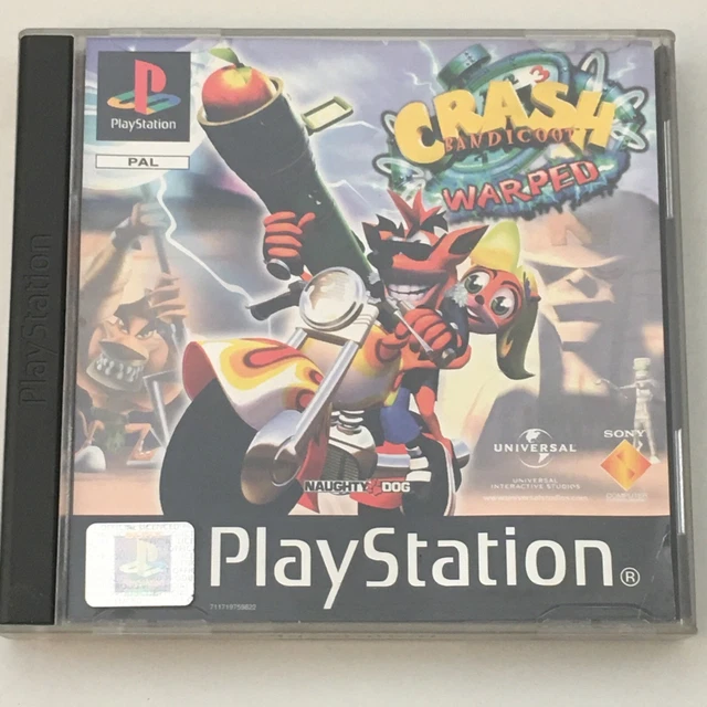 CRASH BANDICOOT 3 Warped Ps1 Pal EUR 58,00 PicClick FR