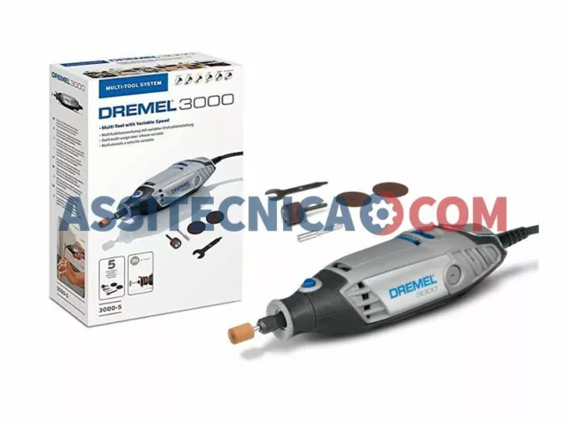 DREMEL 3000 (3000-5) Multiutensile rotativo con 5 accessori