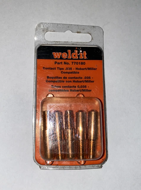 Hobart Contact Tips .035 Pack Of 5 Part No. 770180