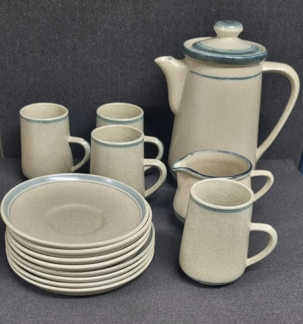 Vintage Honiton Devon Pottery Coffee/Tea Set  Unused UK Postage Included 2