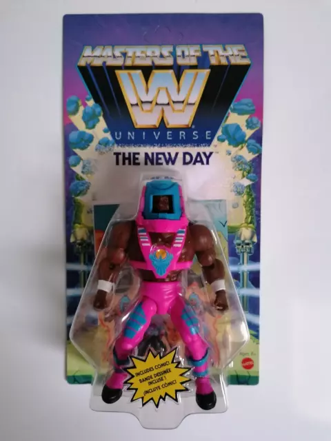 Masters of the WWE Universe MotU Origins The New Day unpunched Neu & OVP TOP