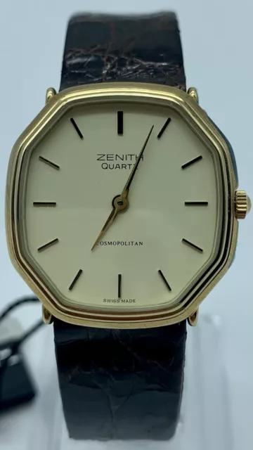 Zenith cosmopolitan quartz watch deals