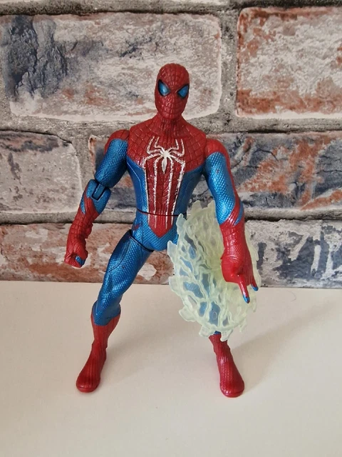 Marvel The Amazing Spider-Man Web Battlers 6" Action Figure w Disc - Hasbro 2012