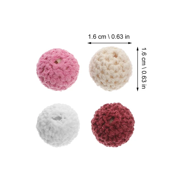 64 Pcs wood loose beads Perles En Vrac Fournitures De Fabrication De Bracelets 3
