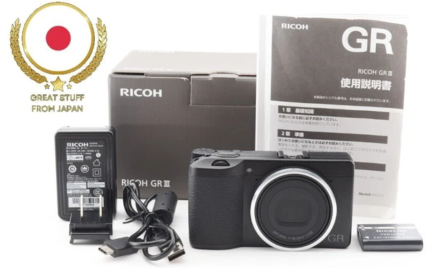 [MINT+++][1946 shots] Ricoh GR III GR3 APS-C Compact Digital Camera From JAPAN