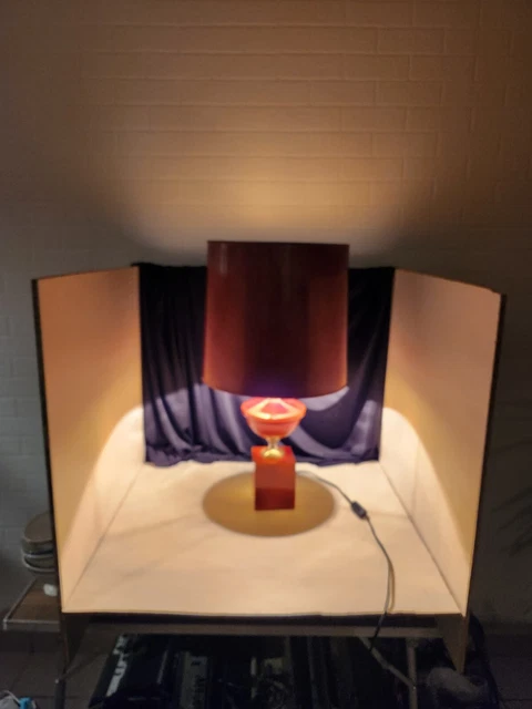 lampe de salon philippe barbier 65cm 1970