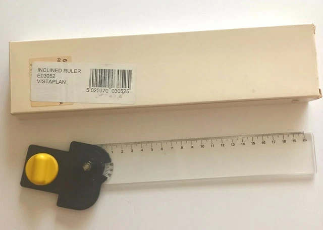 VISTAPLAN INCLINED RULER E03052 And Vistaplan Vertical Ruler E03050 £9. ...