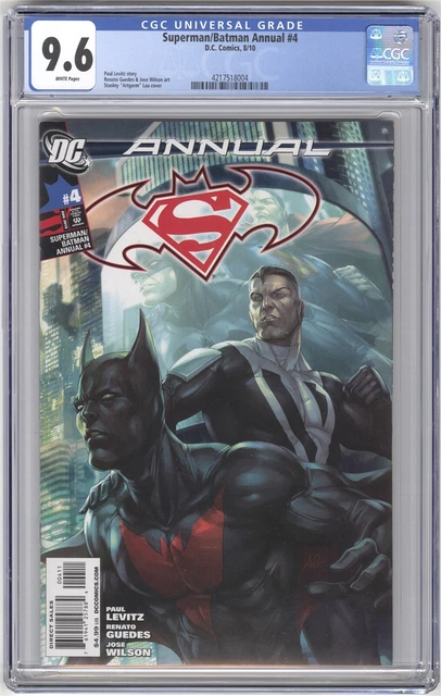 Superman/Batman Annual #4 CGC 9.6 HIGH GRADE DC KEY 1st Batman Beyond in DCU