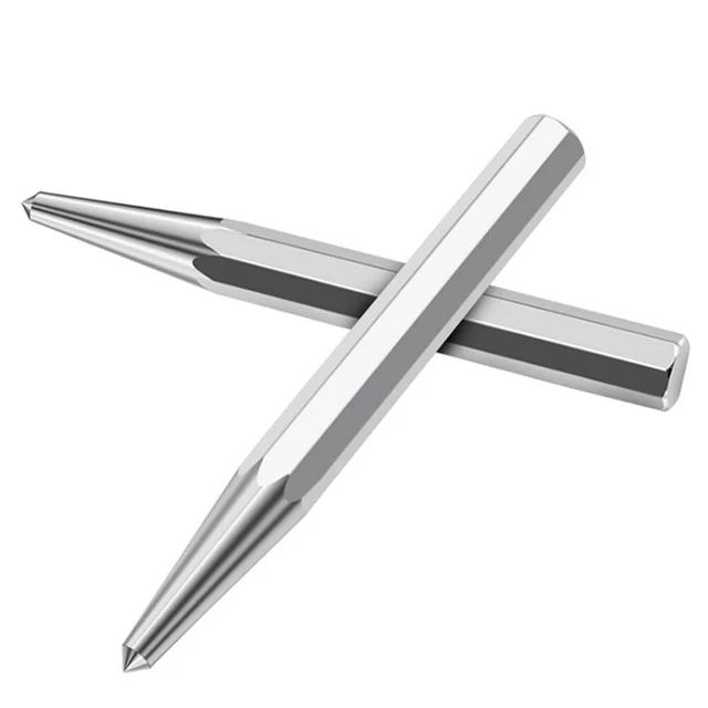 Poinçonnage Pointe Chrome Brillant Centrage Positionnement Alun Alliage Acier
