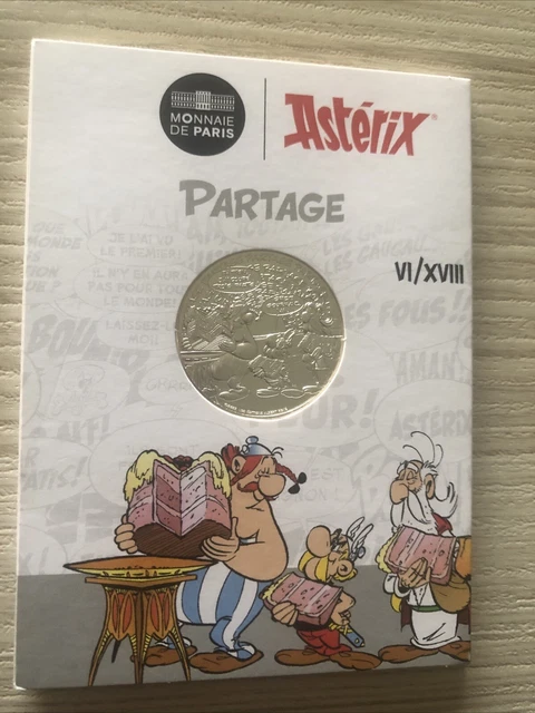 MONNAIE DE PARIS Astérix Partage VI/XVIII EUR 10,00 - PicClick FR