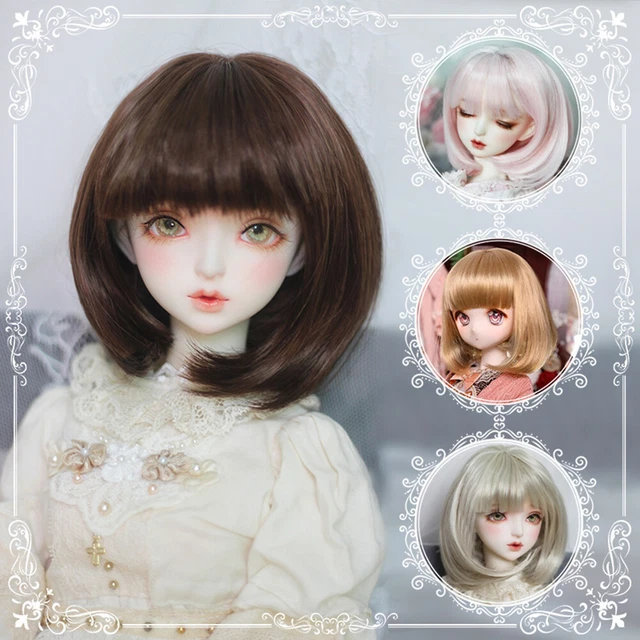 1/3 1/4 1/6 BJD SD Doll Hair Wigs for BJD Dolls DIY Wigs Accessories Realistic