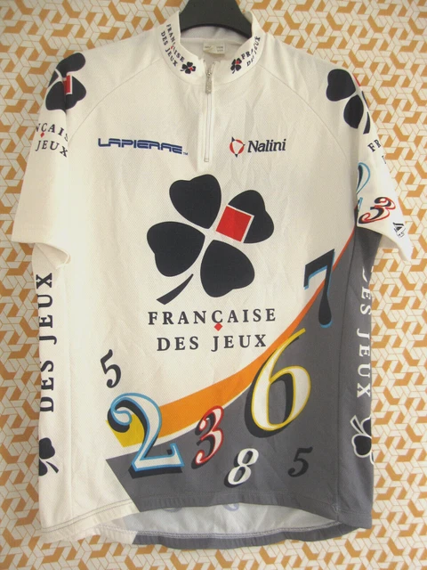 Maillot Cycliste FDJ Lapierre Alé - Française Des Jeux - Taille XXL