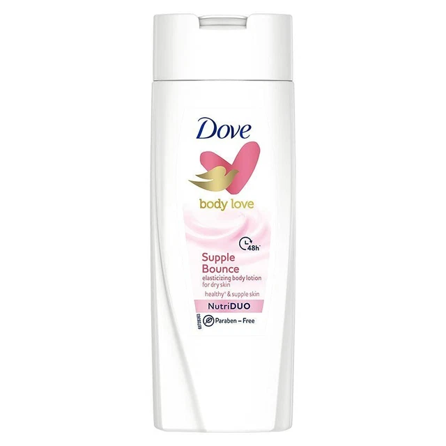 Dove Body Love Supple Bounce Body Lotion for Dry Skin 100ML Pack of 2 Free Shipp
