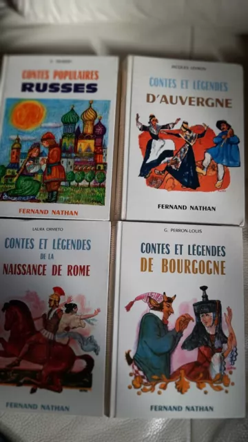 Contes Et Legendes Jacques Levron Lot De 4