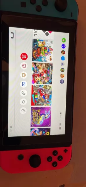 Nintendo Switch Console V1 Unpatched Excellent Condition With 11 Top Games On It