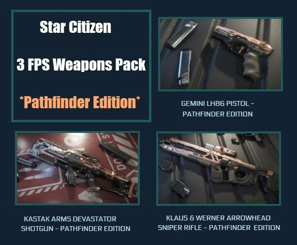 Code Star Citizen - Arme FS-9 Finish Line LMG - Arme FPS Pour Le Jeu - Neuf (PC)