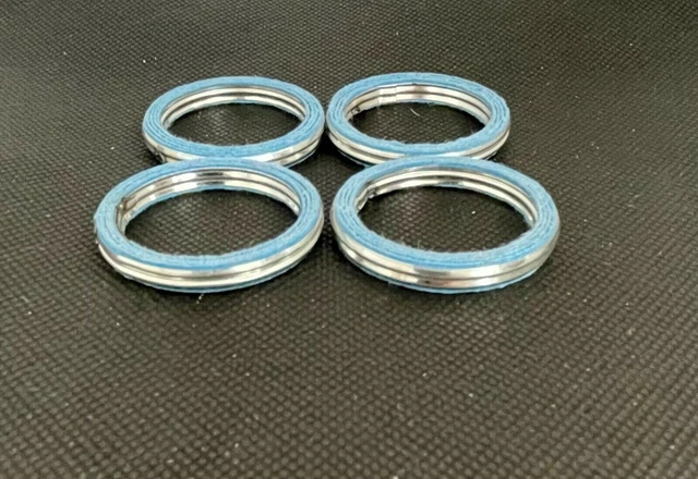 Set Of 4 Fibre Exhaust Manifold Gaskets For Suzuki GS 1100 G