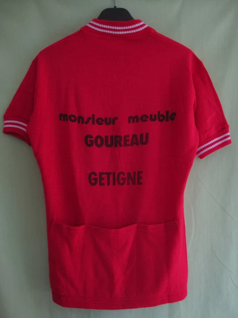Maillot Cycliste Vintage Duarig Homme – M, Acrylique Getigne Goureau