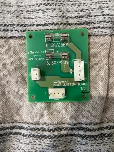 Roland Versacamm SP-540V Printer Power Junction Board 3/6