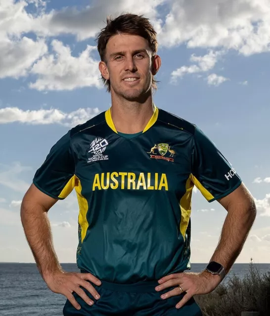 New T20 Cricket World Cup 2024 Australia Jersey For Kid's Version USA 2024