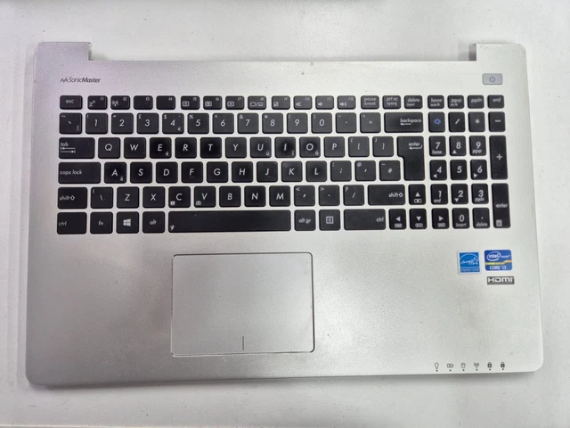 Clavier + Palmrest Asus X752LJ – Gris Doré – 13N0-TWA0401 – Occasion