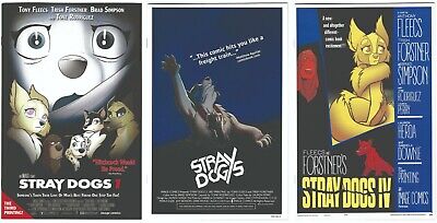 Stray Dogs (2021 Image) #1, 2, 4 3rd Print Horror Movie Cover Lot